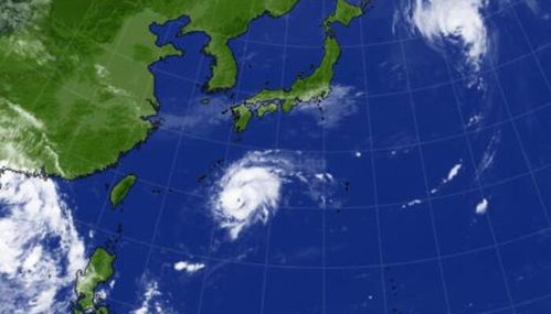最新台风气象图实时监测（最新台风气象云图）