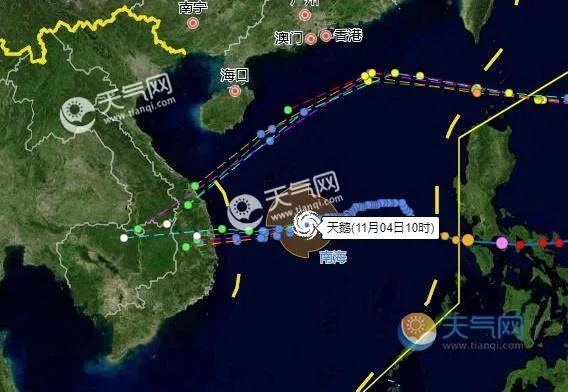 台风路径预测（台风路径预测实时动态）