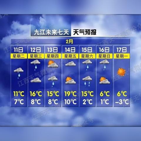 九江天气预报15天查询(江西九江天气预报15天查询) 九江天气预报15天查询(江西九江天气预报15天查询)