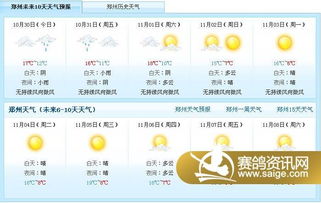 郑州天气预报10天（郑州天气预报10天准确一览表图片）